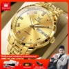 OLEVS 7062 Mens Watch Luxury Original Business Brand Mechanical Watch Waterproof Watch For Men Date Week Display Mens Gifts  ﻿ 1