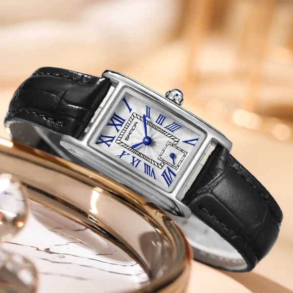 2024 New Fashion Women Watch Ladies Watches Creative Steel Girls Bracelet Wristwatches Female Waterproof Clocks Relogio Feminino 2