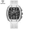 Mark Fairwhale Fashion Brand Men's Watches Resin Case Waterproof Date Sports Top Quartz Watch For Men 6