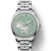 silver-green-steel