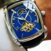 Tonneau Moon Phase Automatic Watch for Men Luxury Brand Tourbillon Skeleton Mechanical Watches Leather Belt Luminous Hands Clock 4
