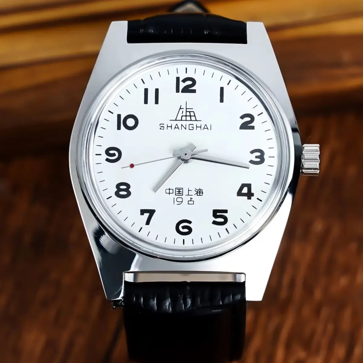 Vintage-Inspired Shanghai 7120 Watch 36mm - Mechanical Men's Wristwatch for Collectors & Watch Enthusiasts 1