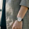 Seagull New Business Watch Men's Mechanical Wristwatches 50m Waterproof Leather Valentine Male Watches relogio masculino 6075 5
