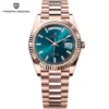 Rose gold blue