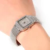 THE BLING KING Women Watch Stainless Steel Iced Out Rhinestone Bling Square Shape Luxury Waterproof Wrist Watches 5