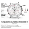 Mens Fashion Mechanical Watches Business Automatic Wristwatch Stainless Steel Luminous Designer Clock Reojes De Hombre New 2023 5