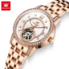 rose gold white