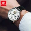 OLEVS 7013 Mens Watch Original Waterproof Multifunctional Luminous Automatic Mechanical Watch Moon Phase Watches Luxury Men 3