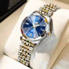 OLEVS Original Brand Elegant Women's Watches Waterproof Luminous Quartz Watch for Lady Necklace Bracelet Gift Box Set Calendar 3