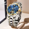 OUPINKE Automatic Mechanical Watch for Men 50M Waterproof Sapphire Mirror Luxury High Level Wristwtch 2