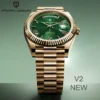 PAGANI DESIGN DD36 Gold Green V2 Men's Mechanical Watches Luxury Automatic Watch For Men 2024 New AR Sapphire glass Wrist watch 1