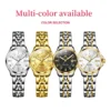 OLEVS Women's Watches Elegant Temperament Original Quartz Watch for Ladies Stainless Steel Waterproof Luminous Date Fashion 5