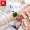 OLEVS 9951 Elegant Women's Watch Trend Waterproof Simple Atmosphere Stainless Steel Quartz Wrist watch Original Certification 3
