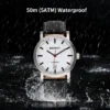 BERNY Watch for Men Mechanical Automatic Watches Seagull Luxury Brand Male Clock Water Resistant Swiss Railway Men's Wristwatch 3