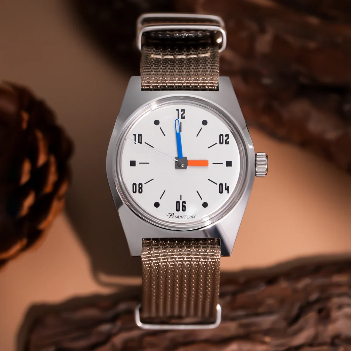7120 Hand-Wind Mechanical Watch Men 36mm Retro Business Timepiece Classic Simple Couple watch 1