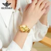 OUPINKE Luxury Fashion Simple Ladies Automatic Mechanical Watch Dual Calendar 50m Waterproof Sapphire Mirror Original Wristwatch 3