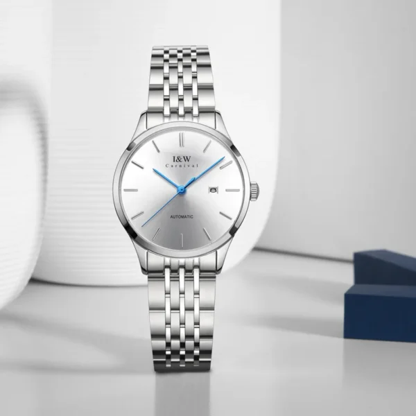 CARNIVAL Fashion Women's Automatic Watch High End Japan Movement Mechanical Watches for Woman Calendar Waterproof Montres Femmes 2