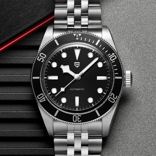 2025 New PAGANI DESIGN BB58 Men's mechanical watches luxury automatic wristwatch stainless steel waterproof clock Reloj Hombre 1