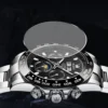 OLEVS 6654 Mens Watch Original Luxury Brand Chronograph Automatic Mechanical Sports Wristwatch Waterproof Luminous Watch For Man 4