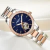 CARNIVAL Brand Skeleton Watch Ladies Luxury Sapphire Automatic Movement Mechanical Wristwatches Waterproof for Women Reloj Mujer 5