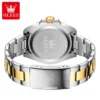 OLEVS 3610 Hot Original Luxury Men's Watches Waterproof Calendar Luminous Quartz Watch for Man Stainless Steel Authentic Watch 2