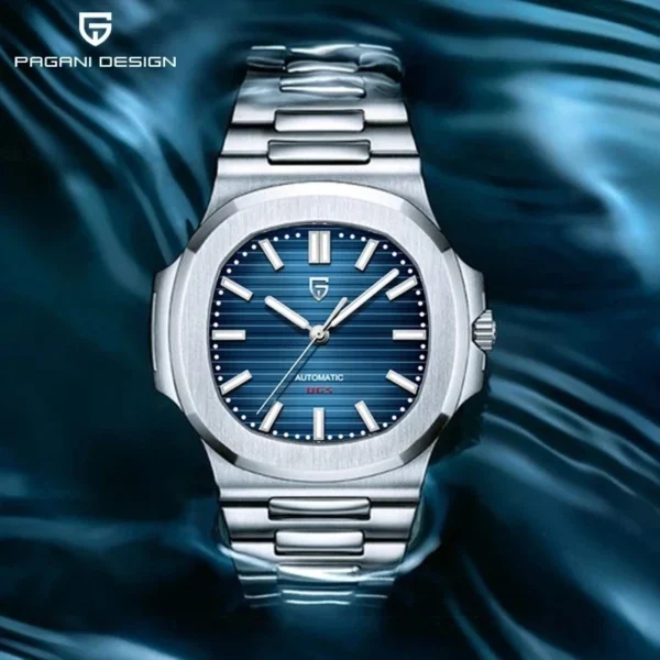 PAGANI DESIGN 2024 New Sport Elegance Quartz watch for men 100M Waterproof Sapphire Mechanical watch 40MM Automatic men watch 1