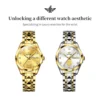 OUPINKE 3305 Luxury Elegant Women's Watches Containing Genuine Gold Waterproof Automatic Mechanical Watch Date Waterproof Watch 6