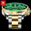 OLEVS 2870 Mens Watch Original Fashion Waterproof Luminous Quartz Wristwatch Strap Sport Date Clock Male Freebie Reloj Mens Gift 4