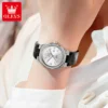 OLEVS Top Brand Women's Watches Casual Fashion Original Quartz Watch for Girl Young Trend Style Waterproof Luminous Date Reloj 3