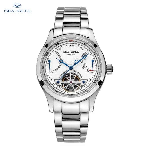 Seagull Flywheel Series Men's Watch Xidong Mechanical Watch 316L Precision Steel Band 39mm Business Watch Relojes Para Hombres 1