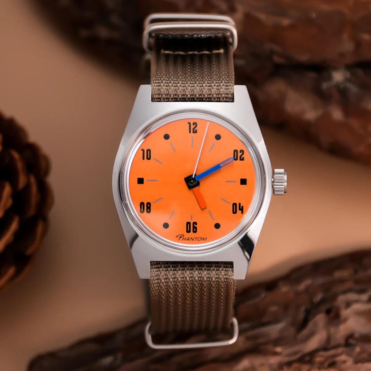 7120 Hand-Wind Mechanical Watch Men 36mm Retro Business Timepiece Classic Simple Couple watch 3