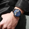 AILANG Genuine Brand Men's Double Tourbillon Luminous Direct-looking Mechanical Watch Automatic Watch Men's Watch   Hollow Movem 3