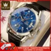 OLEVS 2878 Men Watch Brand Luxury Quartz Watch Business Leather Strap Waterproof Luminous Leisure Sports Men Watch Reloj Hombre 1