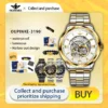 OUPINKE Original Luxury Brand Men's Watches Waterproof Skeleton Imported Movement Fully Automatic Mechanical Watch for Man Watch 1
