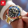 OLEVS 3610 Hot Original Luxury Men's Watches Waterproof Calendar Luminous Quartz Watch for Man Stainless Steel Authentic Watch 3