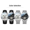OLEVS 7013 Mens Watch Original Waterproof Multifunctional Luminous Automatic Mechanical Watch Moon Phase Watches Luxury Men 6