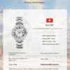 2025 new nasir light luxury niche ladies watch high value women's workplace watch high fashion art watch 4