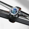 AGELOCER Original Astronomer Watch Van Gogh Oil Painting Men Luxury Automatic Mechanical Moon Phase Watch Birthday Gift for Men 5