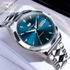 Men Silver Blue