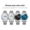 OLEVS 3663 Mens Watch Original Simple Brand Quartz Watch Waterproof Luminous Watches For Men Dual Calendar Display Mens Gifts 6