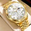 Gold White