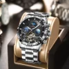 GLENAW Design Mens Watches Top Brand Luxury Fashion Business Automatic Watch Men's Waterproof Mechanical Watch Montre Homme 4