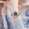 POEDAGAR Luxury Square Watch for Woman Waterproof Luminous Date Ladies Watch Stainless Steel Quartz Women's Watches Female Reloj 5