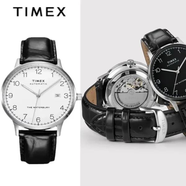 TIMEX Luxury Automatic Watch Automatic Mechanical Watch Male American Stainless Steel Scratch Proof Waterproof Diving Watch 2