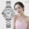 2025 new nasir light luxury niche ladies watch high value women's workplace watch high fashion art watch 5