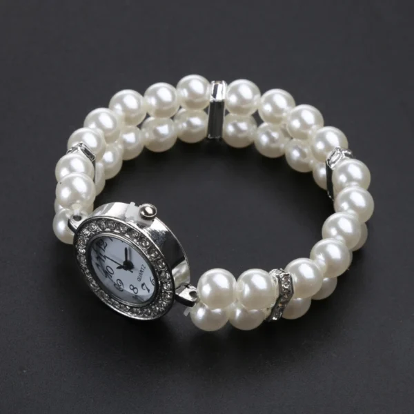 Luxury Pearl Watch Branded Women's Watches Fashion Dress Watch for Women Gifts Wristwatch Girl Watch Wrist Watch 2