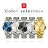 OLEVS Original Men's Watches Calendar Week Fashion Quartz Watch for Man Stainless Steel Strap Waterproof Luminous Wristwatch 6