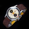 Sugess Watch of Men Chronograph Mechanical Wristwatches with Seagull ST19 Swanneck Movement Pilot Sapphire Crystal Racing V2 New 5