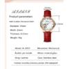 AILANG Women's Wrist Watch Original Luxury Watches For Ladies Waterproof Leather Automatic Mechanical Woman Wristwatch Rose Gold 5