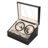 4+6 Watch Winder Automatic Watches Shaker PU Leather Mechanical Watch Box Watch Jewelry Display Box Storage Case 3